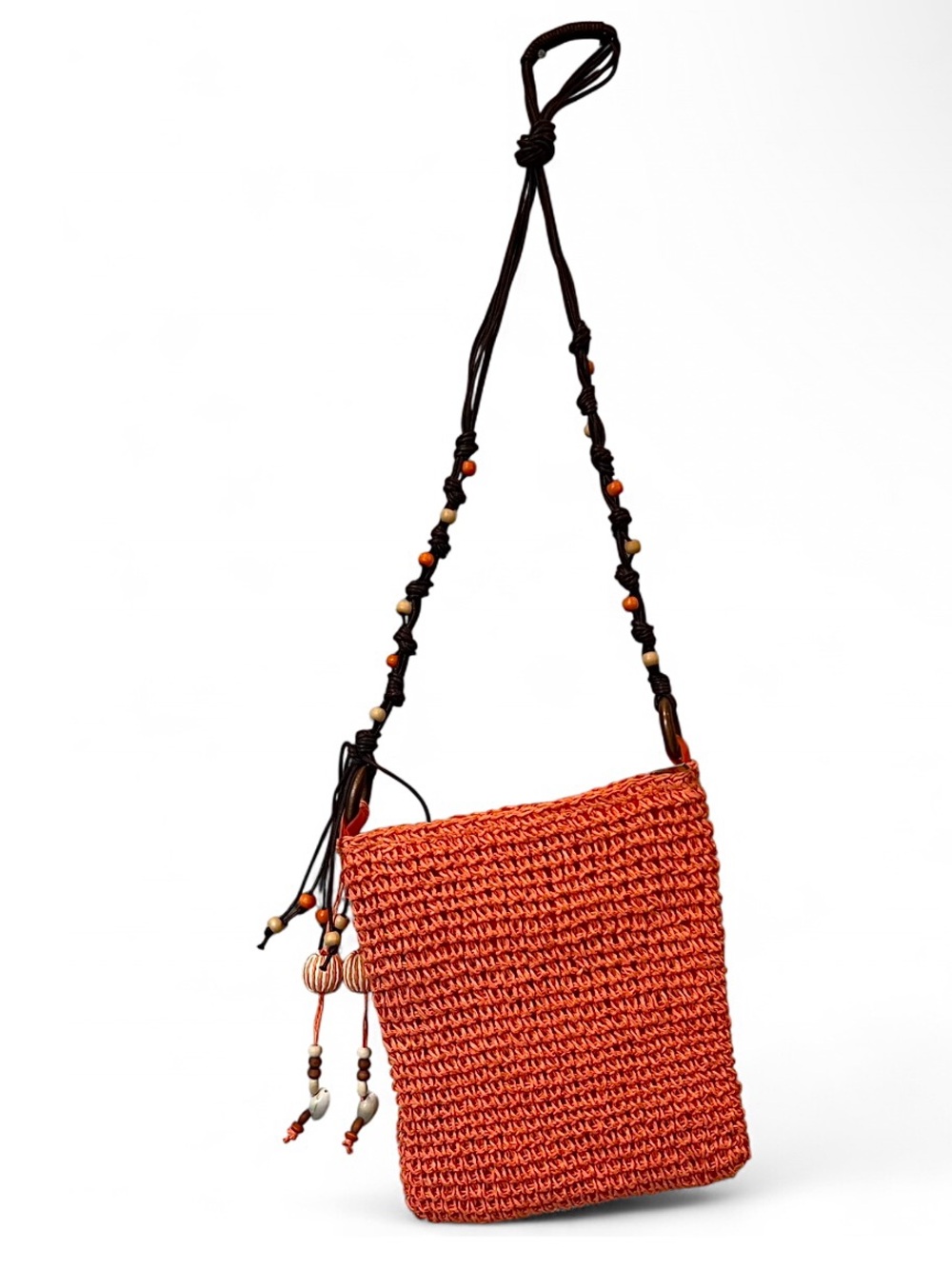 Vintage Y2K Cruise Club bag  with beaded straps #boho